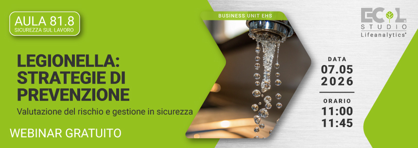 Immagine di un rubinetto di cucina aperto con goccioline che stanno scendendo, simbolo del webinar gratuito EH