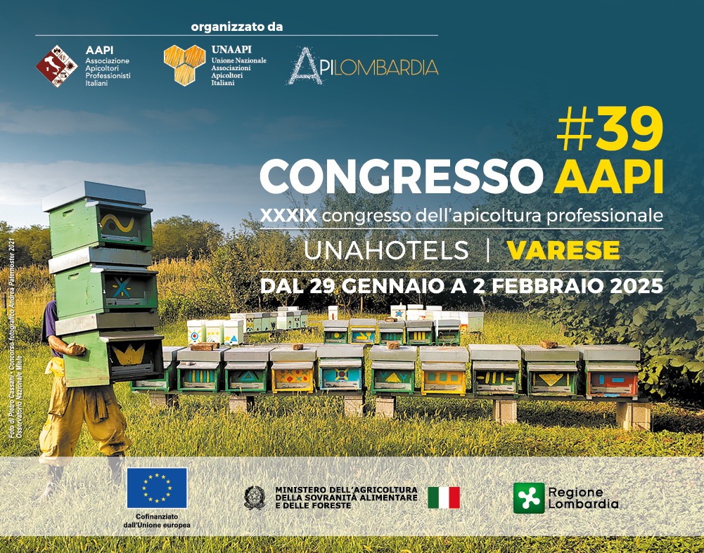 Locadina 39° Congresso AAPI dove parteciperà la Business Unit Food di Lifeanalytics