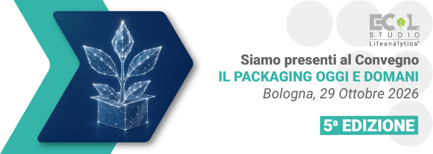 Immagine di un germoglio di pianta con foglie che esce da una scatola in cartone in stile wireframe brillante su sfondo blu,
